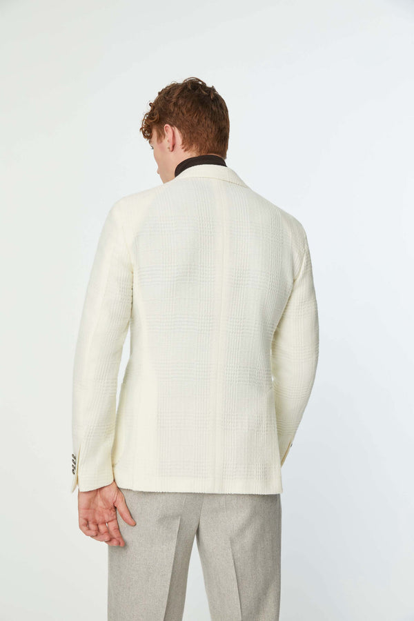 L.B.M. 1911 Giacca JACK Slim Non Trattata Bianca Giacca JACK Slim Non Trattata Bianca