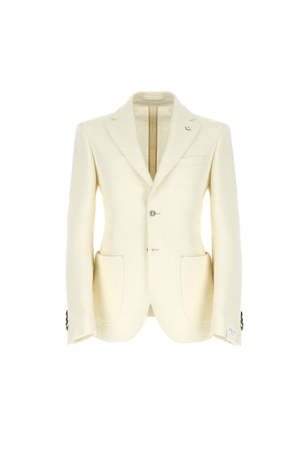 L.B.M. 1911 Giacca JACK Slim Non Trattata Bianca Giacca JACK Slim Non Trattata Bianca