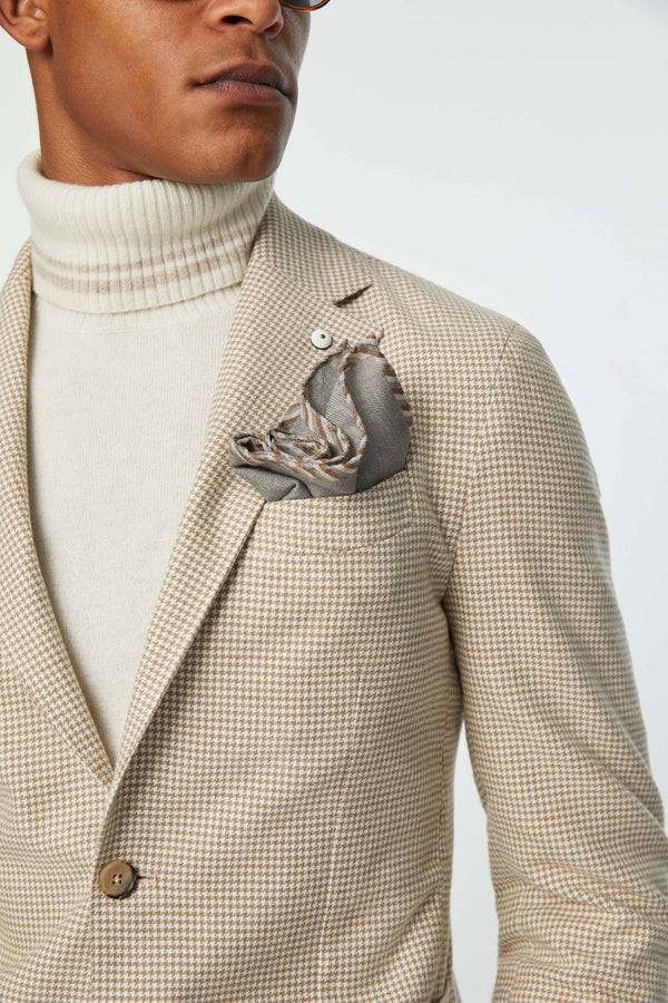 L.B.M. 1911 Giacca JACK Slim Washed Beige Giacca JACK Slim Washed Beige