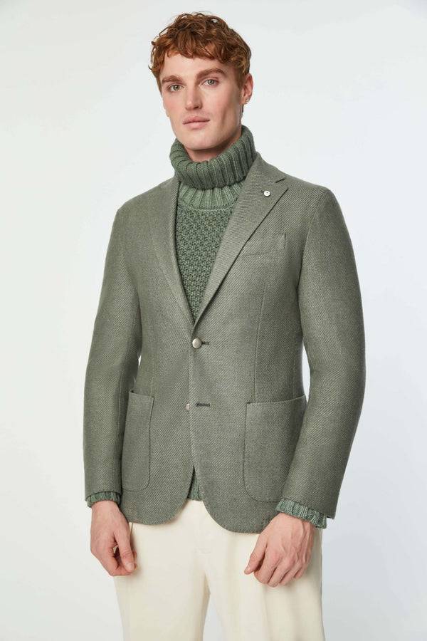 L.B.M. 1911 Giacca JACK tinto capo verde chiaro Giacca JACK tinto capo verde chiaro