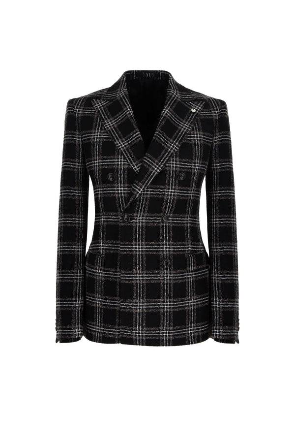 L.B.M. 1911 Giacca Paloma Doppiopetto Nero Giacca Paloma Doppiopetto Nero