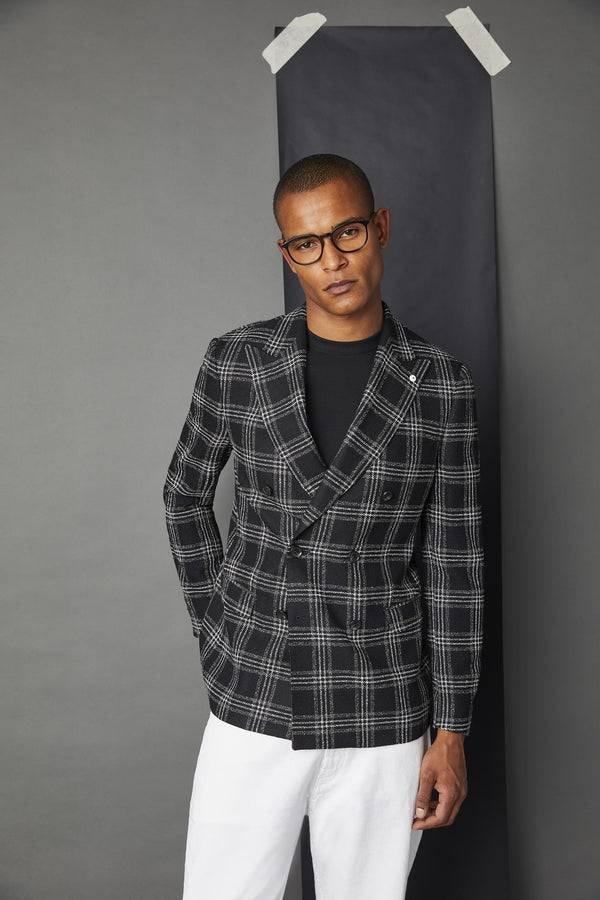 L.B.M. 1911 Giacca Paloma doppiopetto nero Giacca Paloma doppiopetto nero