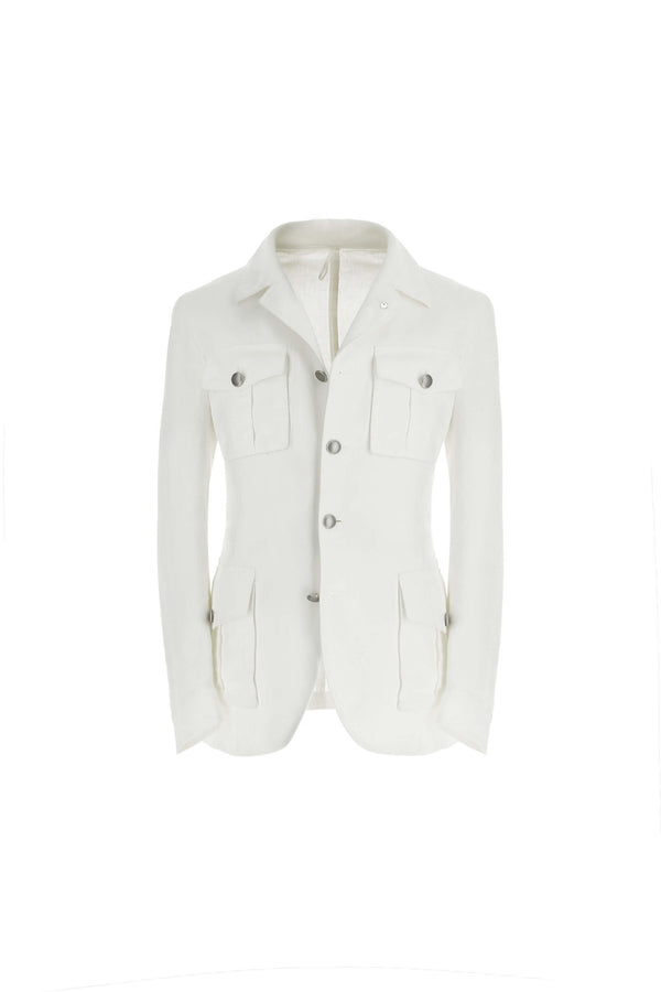 L.B.M. 1911 Giacca SAHARA Tinto Capo Bianca Giacca SAHARA Tinto Capo Bianca