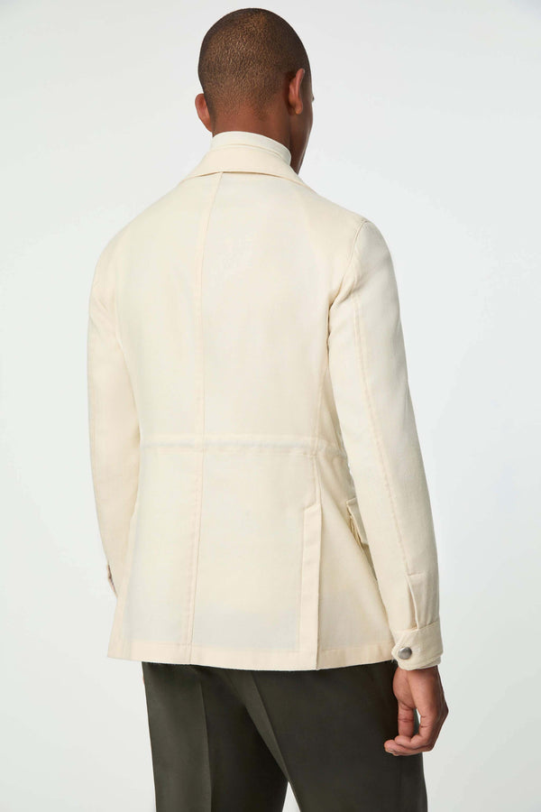 L.B.M. 1911 Giacca SAHARA Tinto Capo Bianco Avorio Giacca SAHARA Tinto Capo Bianco Avorio