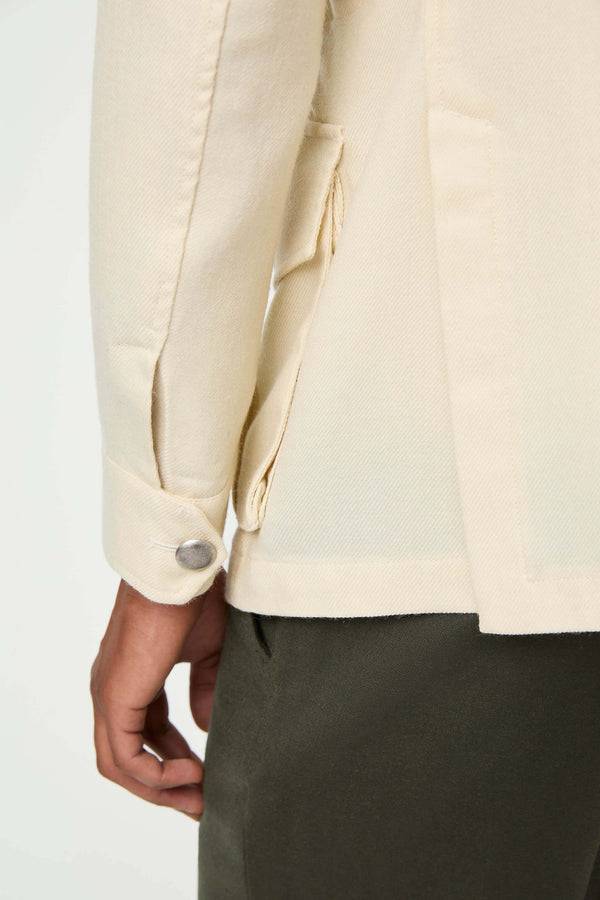 L.B.M. 1911 Giacca SAHARA Tinto Capo Bianco Avorio Giacca SAHARA Tinto Capo Bianco Avorio