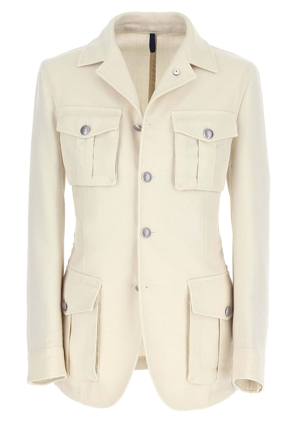 L.B.M. 1911 Giacca SAHARA Tinto Capo Bianco Avorio Giacca SAHARA Tinto Capo Bianco Avorio