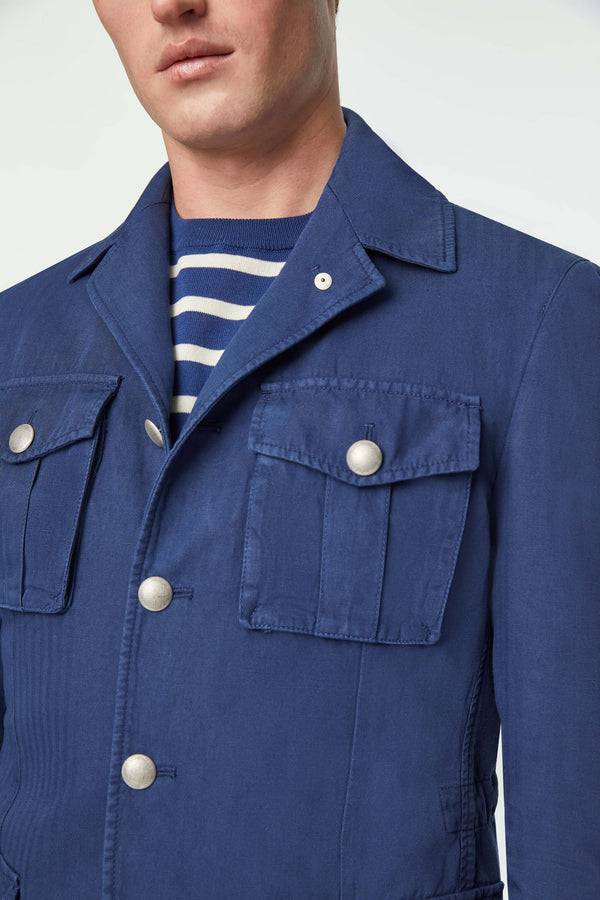 L.B.M. 1911 Giacca SAHARA Tinto Capo Blu Giacca SAHARA Tinto Capo Blu