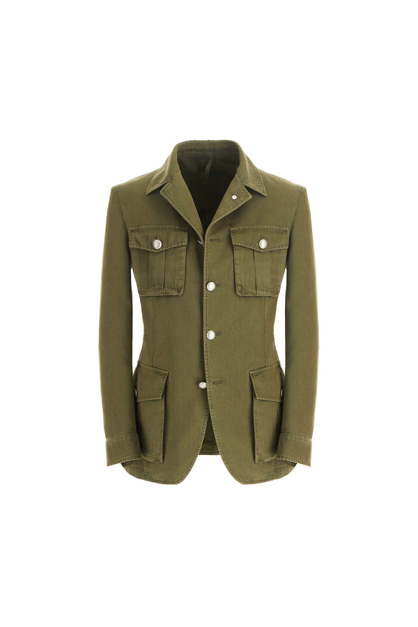L.B.M. 1911 Giacca SAHARA Tinto Capo Verde Militare Giacca SAHARA Tinto Capo Verde Militare