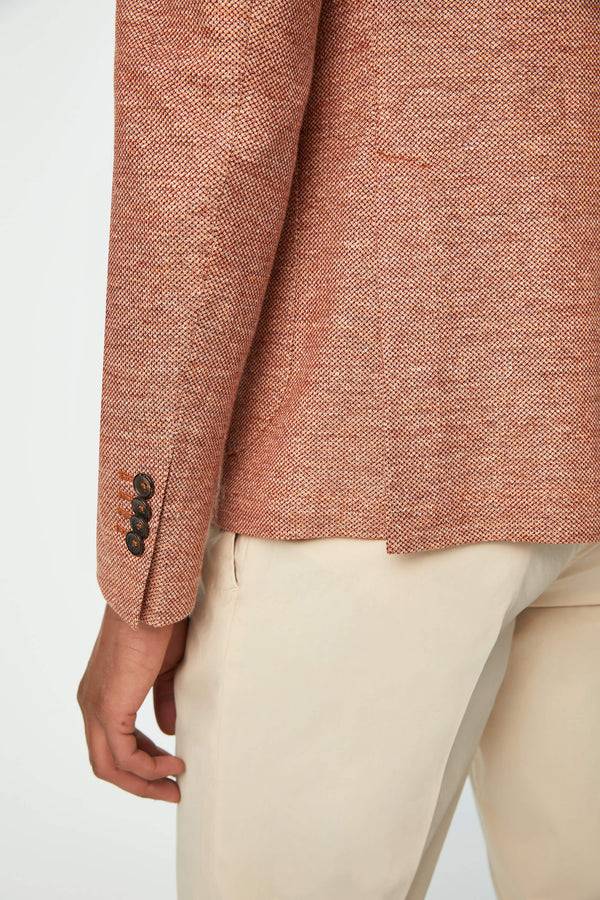 L.B.M. 1911 Giacca STEVE Slim In Jersey Terra Di Siena Giacca STEVE Slim In Jersey Terra Di Siena