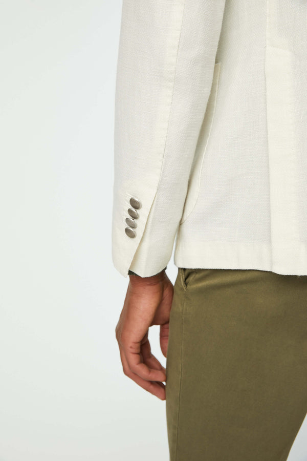 L.B.M. 1911 Giacca TOM Doppiopetto Avorio Giacca TOM Doppiopetto Avorio