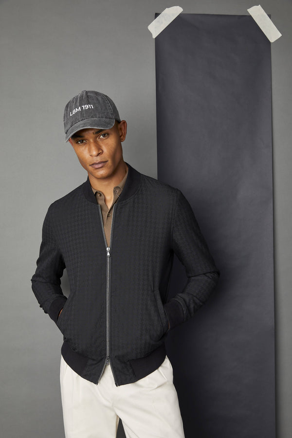 L.B.M. 1911 Giubbino nero con zip Giubbino nero con zip