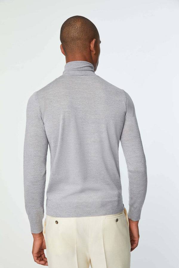 L.B.M. 1911 Maglia Dolcevita Grigio Ghiaccio Maglia Dolcevita Grigio Ghiaccio