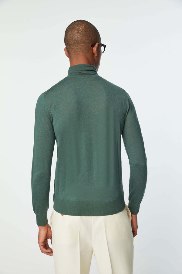 L.B.M. 1911 Maglia Dolcevita Verde Bosco Maglia Dolcevita Verde Bosco