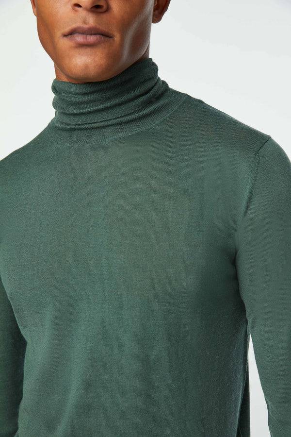 L.B.M. 1911 Maglia Dolcevita Verde Bosco Maglia Dolcevita Verde Bosco