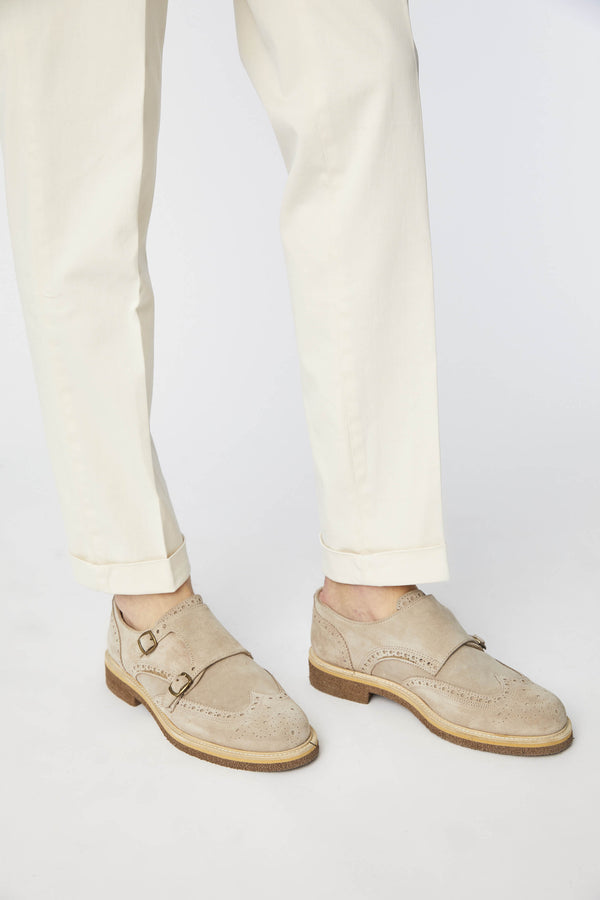 L.B.M. 1911 Monkstrap In Pelle Beige Monkstrap In Pelle Beige
