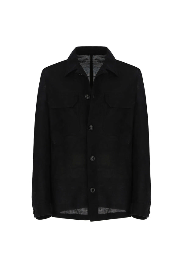 L.B.M. 1911 Overshirt Camouflage Nero Overshirt Camouflage Nero