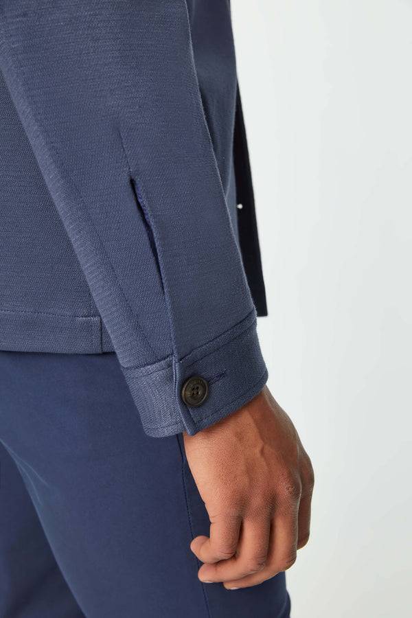 L.B.M. 1911 Overshirt In Jersey Blu Overshirt In Jersey Blu