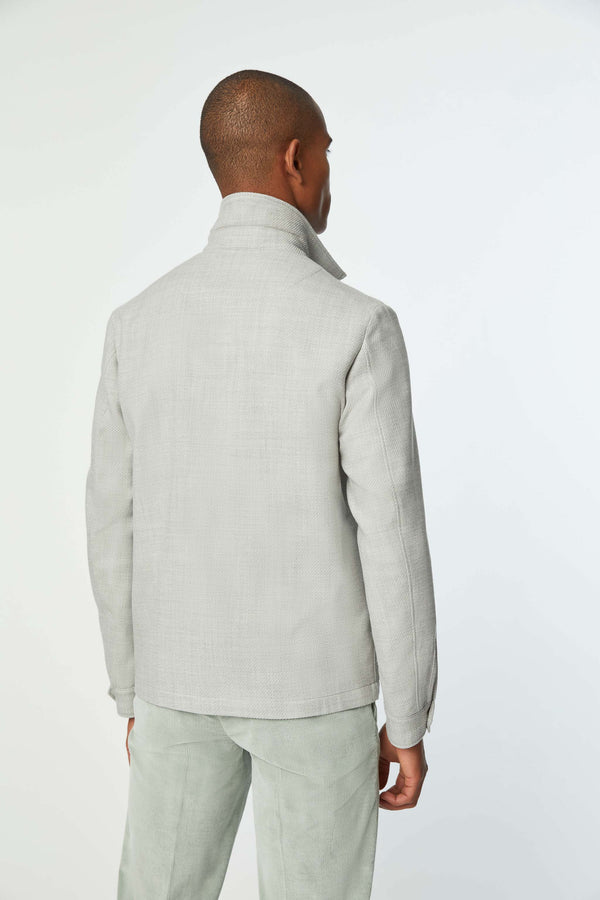 L.B.M. 1911 Overshirt Non Trattata Verde Chiaro Overshirt Non Trattata Verde Chiaro