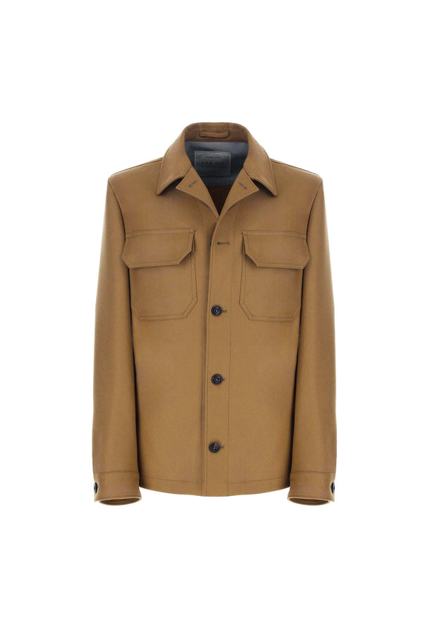 L.B.M. 1911 Overshirt Non Trattato Marrone Overshirt Non Trattato Marrone