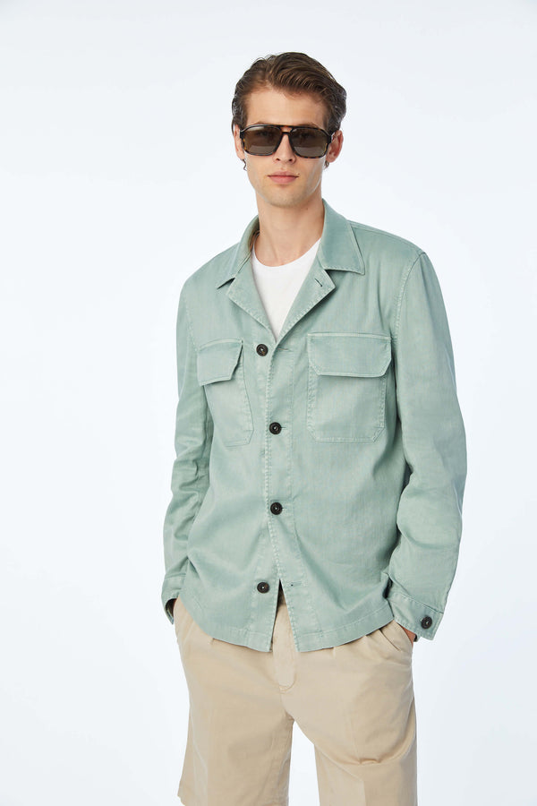 L.B.M. 1911 Overshirt tinto capo verde Overshirt tinto capo verde L.B.M. 1911 Overshirt tinto capo verde Overshirt tinto capo verde