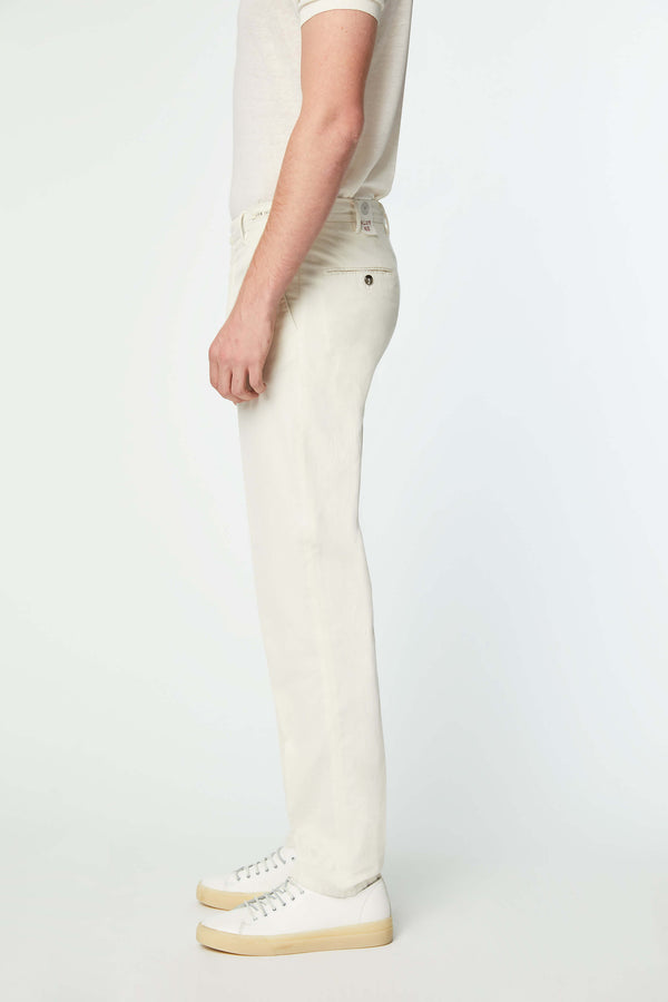 L.B.M. 1911 Pantalone ELTON Tinto Capo Bianco Avorio Pantalone ELTON Tinto Capo Bianco Avorio