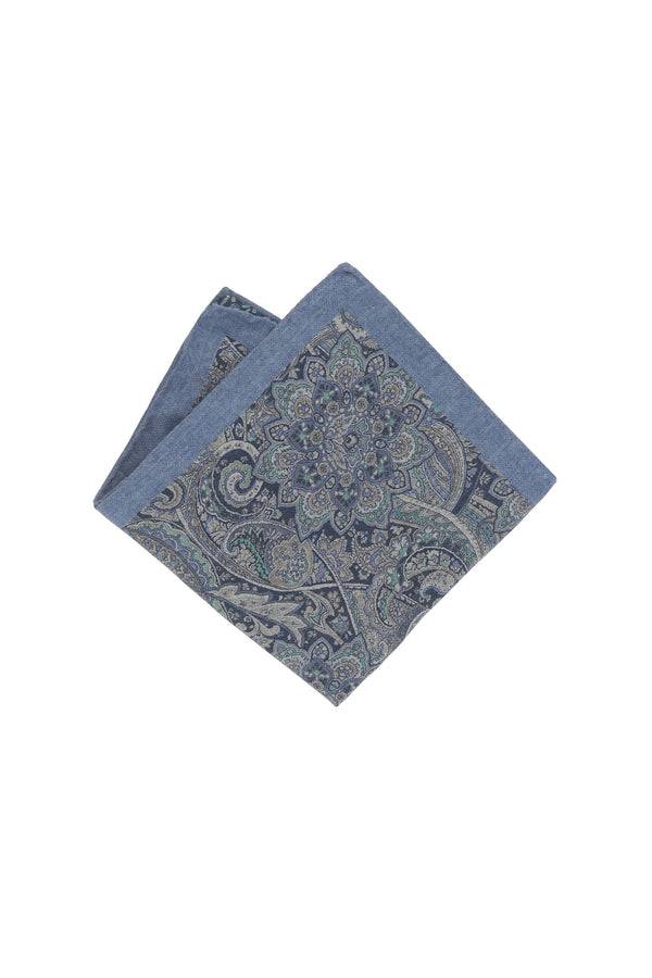 L.B.M. 1911 Pochette Azzurra Fantasia Cashmere Pochette Azzurra Fantasia Cashmere