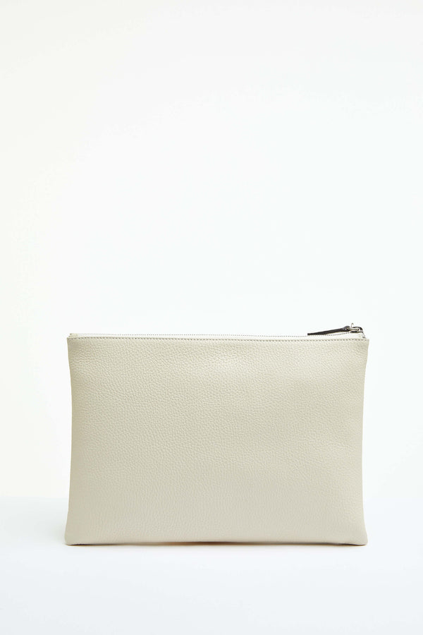 L.B.M. 1911 Pochette In Pelle Beige Pochette In Pelle Beige