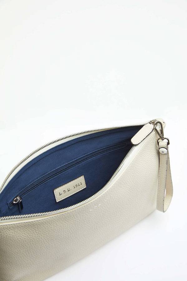 L.B.M. 1911 Pochette In Pelle Beige Pochette In Pelle Beige