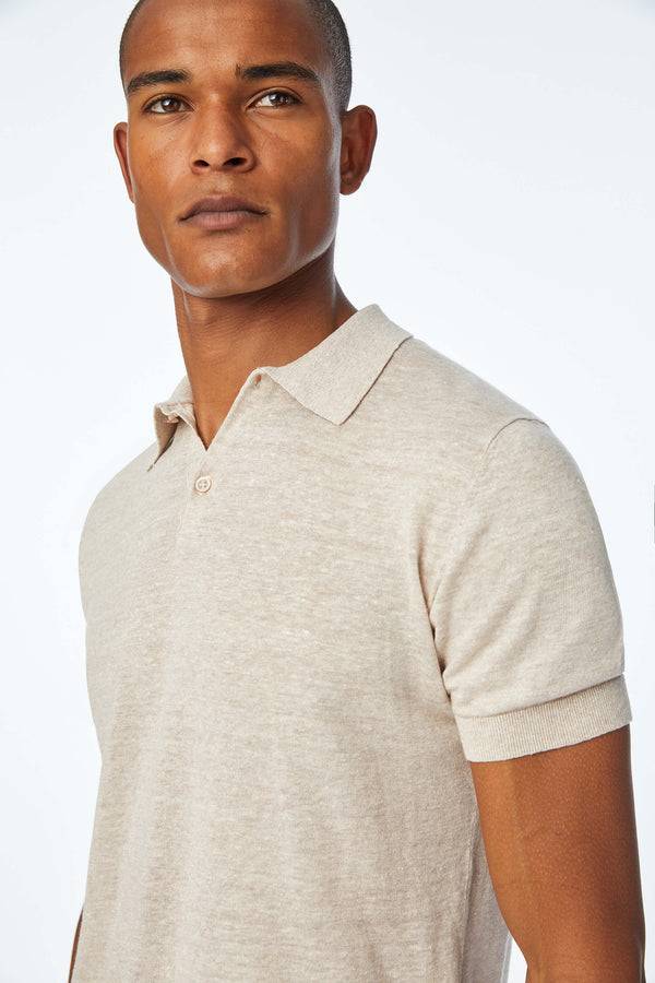 L.B.M. 1911 Polo In Maglia Beige Polo In Maglia Beige