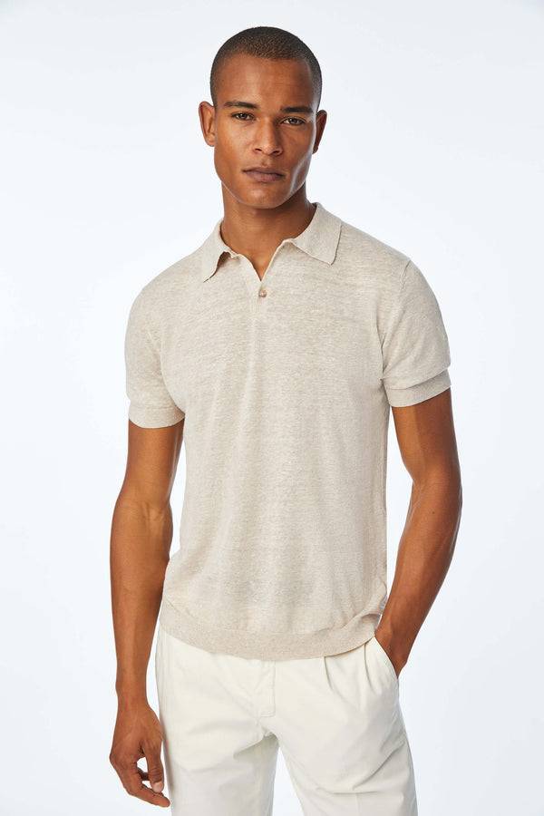 L.B.M. 1911 Polo in maglia beige Polo in maglia beige L.B.M. 1911 Polo in maglia beige Polo in maglia beige