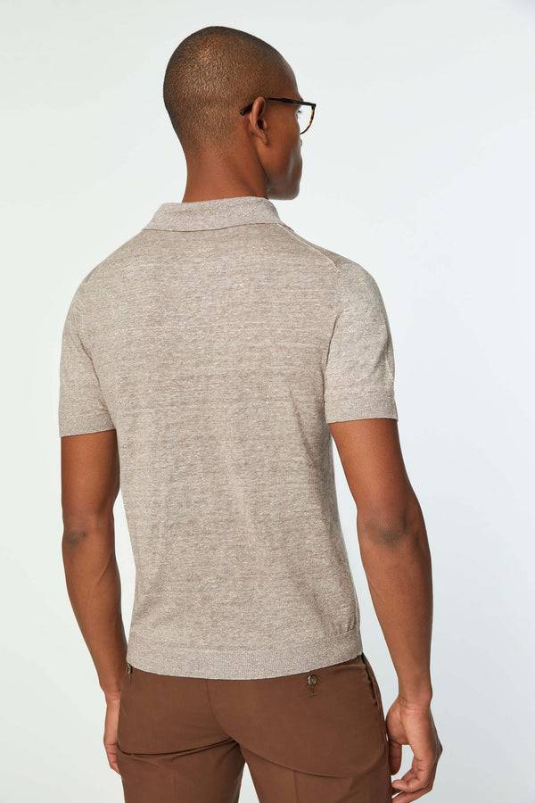 L.B.M. 1911 Polo In Maglia Melange Polo In Maglia Melange