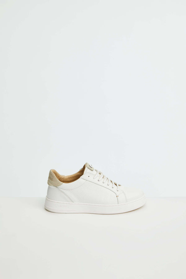 L.B.M. 1911 Sneaker Retro-tennis Bianca E Beige Sneaker Retro-tennis Bianca E Beige