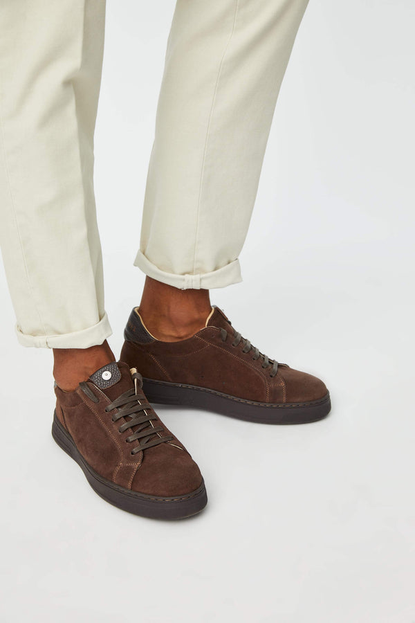 L.B.M. 1911 Sneaker Retro-tennis Marrone Sneaker Retro-tennis Marrone