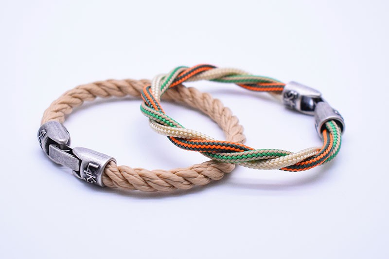 L4k3 KING 05 - Canapa - Verde righe Canapa - Arancio Fluo righe Verde Military - Canapa