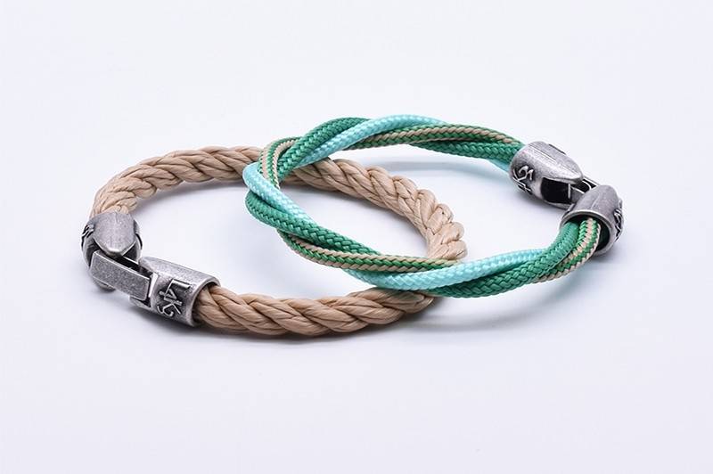 L4k3 KING 12 - Verde Azzurro Canapa righe Verdi Canapa