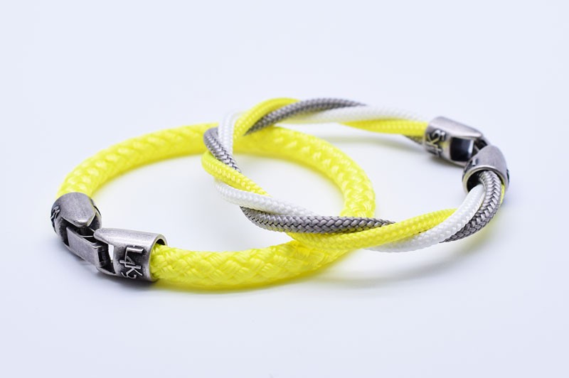 L4k3 MUST 14 - Bianco - Giallo Fluo - Silver / Giallo Fluo