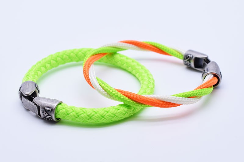 L4k3 MUST 16 - Bianco - Verde Fluo - Arancio Fluo / Verde Fluo