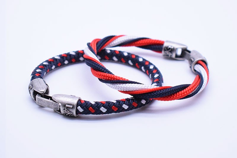 L4k3 TAYLOR 01 - Blue Navy - Bianco - Rosso / Blue Navy spie color
