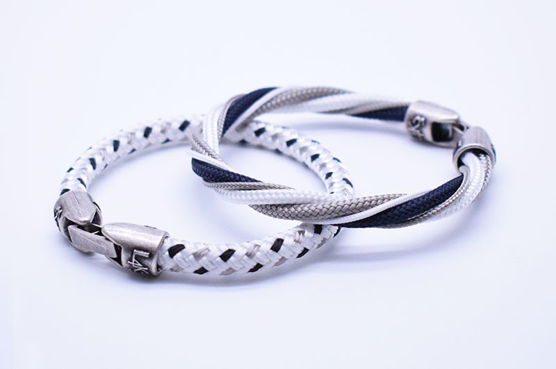 L4k3 TAYLOR 04 - Blue Navy - Bianco - Silver / Bianco spie color