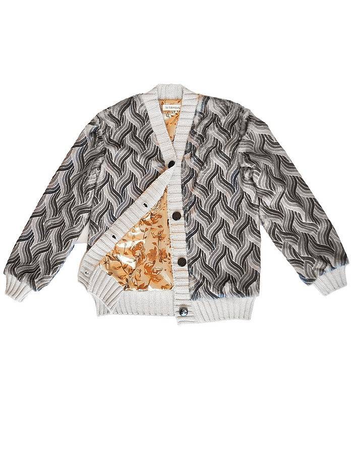 La Fabrique Julienne Cardigan In Pelliccia Sintetica