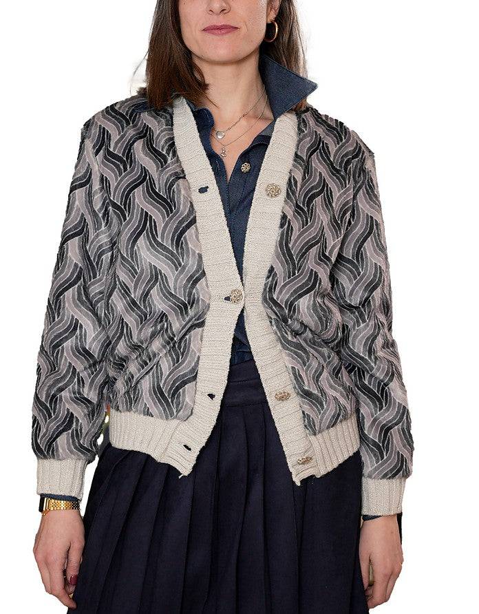 La Fabrique Julienne Cardigan in pelliccia sintetica