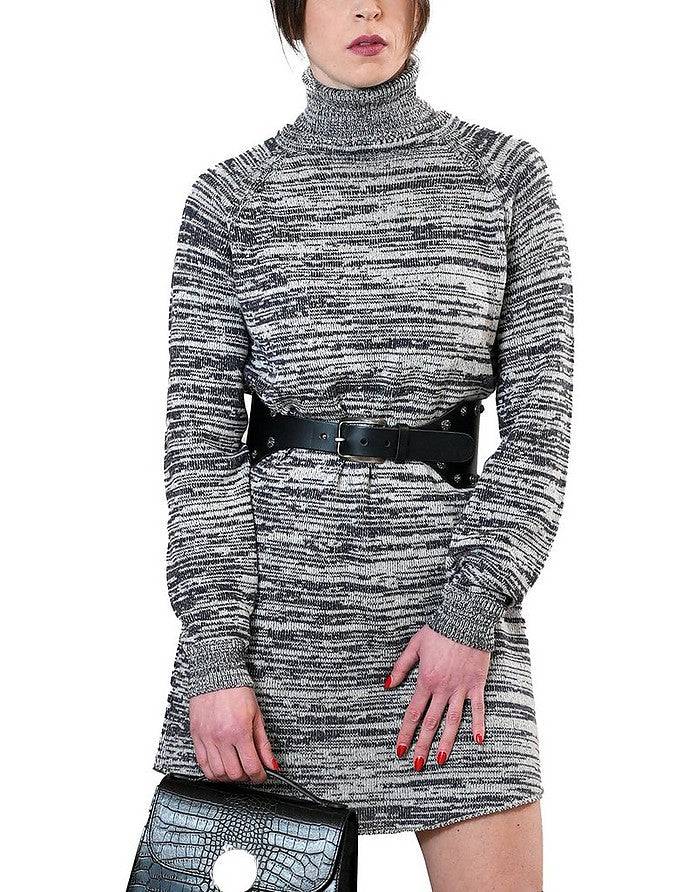 La Fabrique Charlotte Vestito in Maglia Grigio