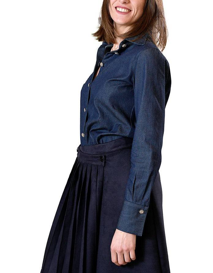 La Fabrique Ira Camicia In Denim