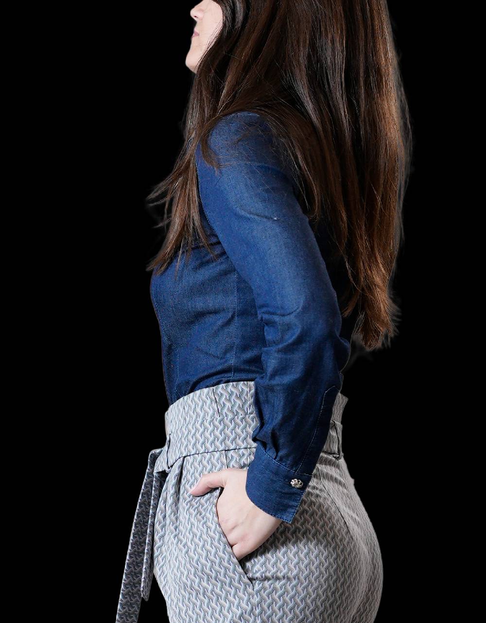 La Fabrique Lucy Camicia In Denim