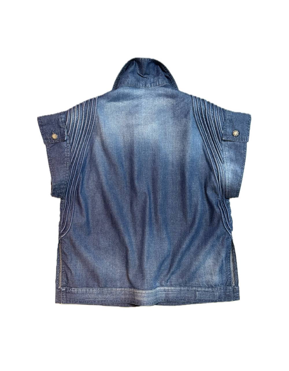 La Fabrique Maida Camicia Corta In Denim