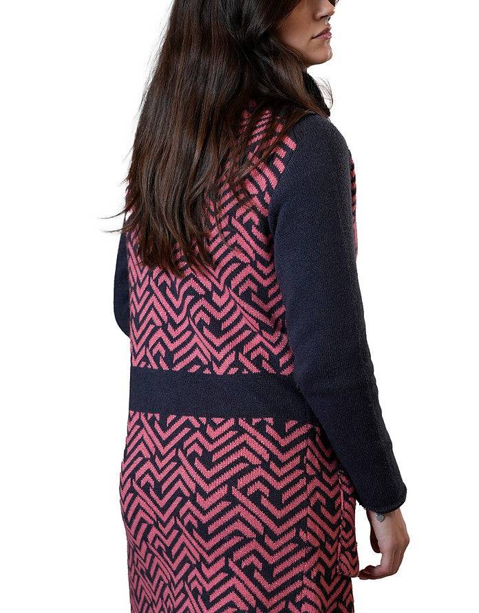 La Fabrique Margot Cappotto In Maglia Jacquard