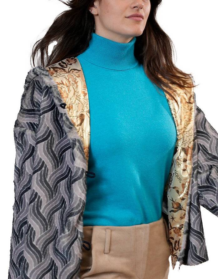 La Fabrique Violen Maglione In Turchese