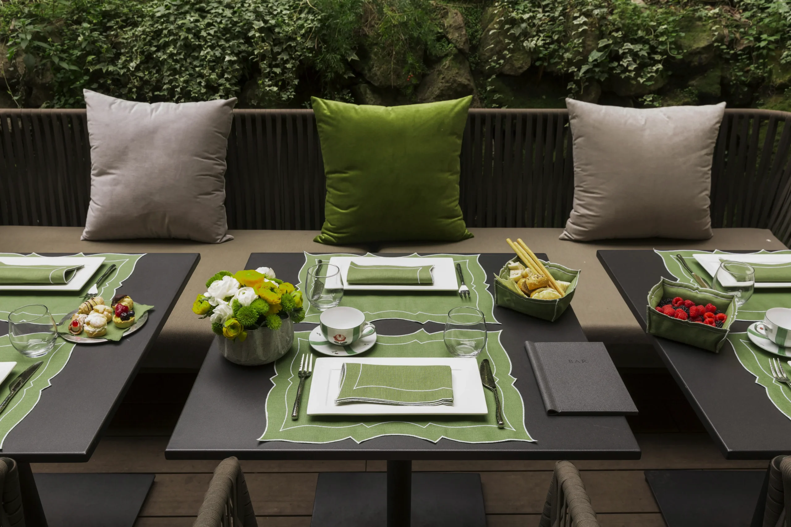 La Gallina Matta Placemat Parentesi Rectangular