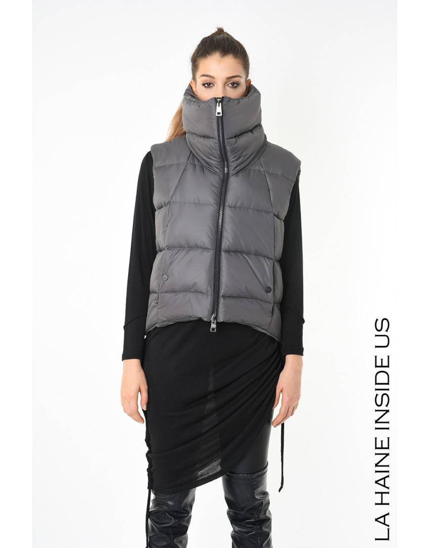 La Haine Inside Us 3P LM252 PETTORINA + ZAINO UNISEX D Fango