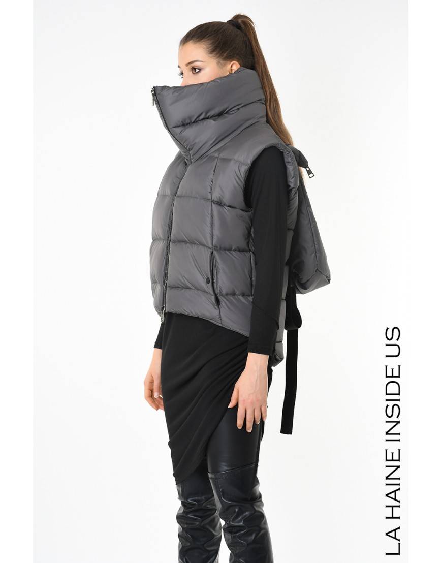 La Haine Inside Us 3P LM252 PETTORINA + ZAINO UNISEX D Fango